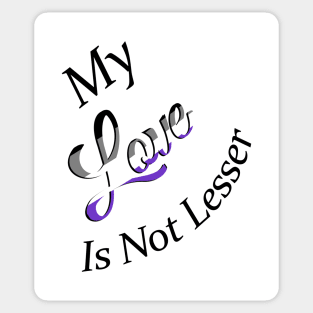 No Lesser Love Sticker